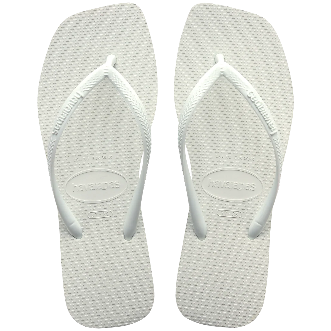 Women's Slim Square Flip Flops - Havaianas
